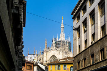 Milan Cathedra, Domm de Milan is the cathedral church, Italy