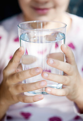 glass of clean water