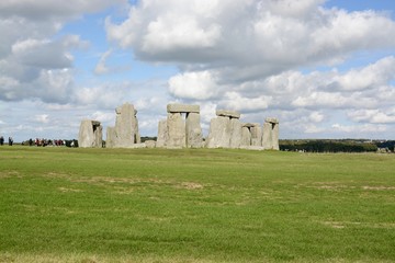 Stonehenge an ancient prehistoric stone monument near Salisbury, Wiltshire, UK