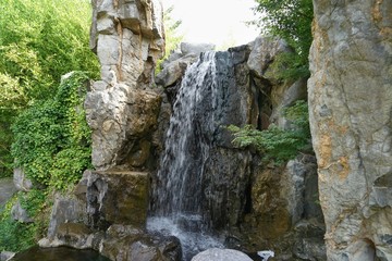 Berlin - Gärten der Welt - Wasserfall