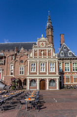 Historic town hall in the center of Haarlem