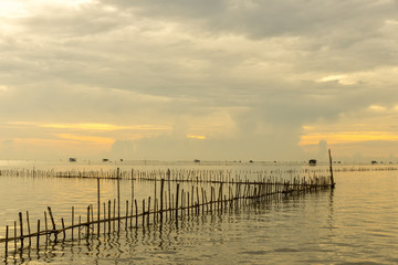 Obraz premium The beauty of the sea Petchaburi.