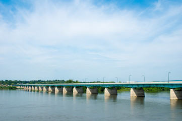 Fototapeta na wymiar Bridge over River