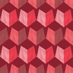 Ethnic boho seamless pattern. Scribble texture. Retro motif. Textile rapport.