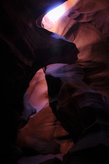 The dream landscape of magnificent Upper Antelope Canyon near Page (Arizona, USA)