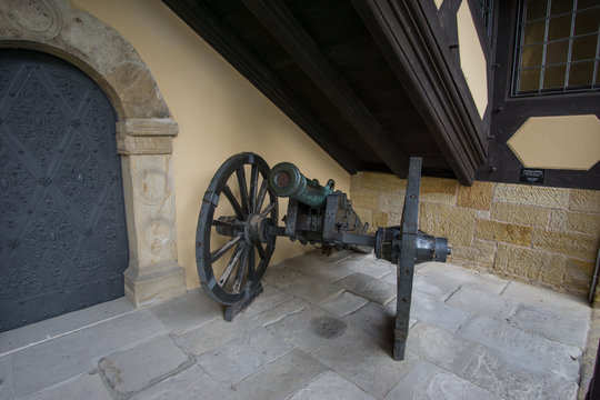 Feldgesch&uuml;tz auf der Veste Coburg