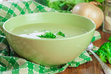 Broccoli cream soup
