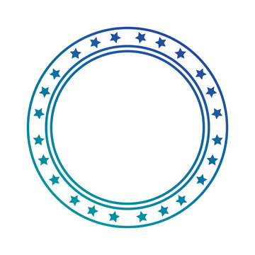 circle seal with stars