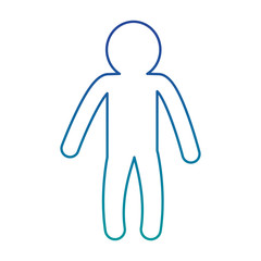 male human silhouette icon
