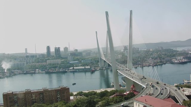 Vladivostok And Gold Bridge