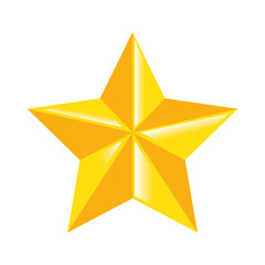 decorative star isolated icon