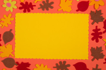 Autumn greeting card