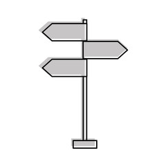 traffic signal arrows guide direction icon