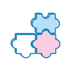 puzzle vector illustration