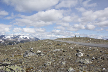 View of jotunheimen Nationalpark in norway