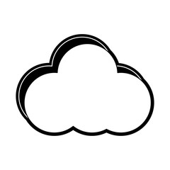 cloud  vector illustration