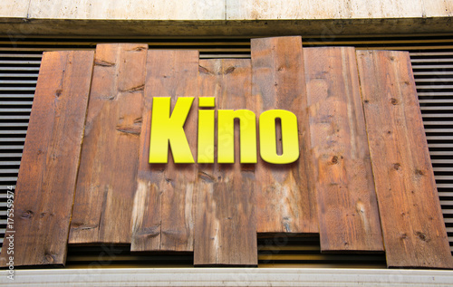 Kino Schild Kino Schild