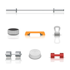 Sports and game icons, vector illustration.