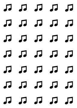 fondo de notas musicales