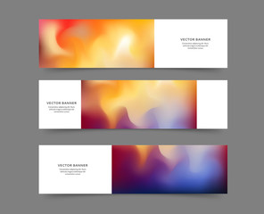 Fototapeta premium Web banner templates