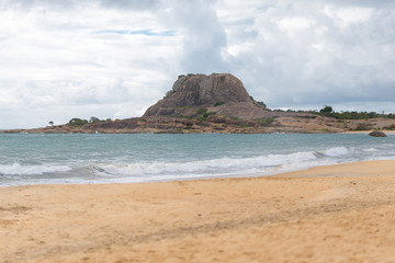 Patanangala, a rock outcrop in the Yala beach in the same national park Yala, the most visited,...