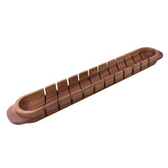 Bread Paddle Isolated On a White Background