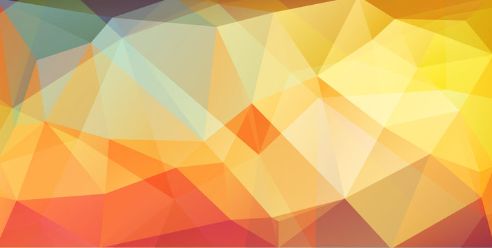 bright color cover background with triangle shapes