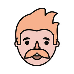 cartoon man icon