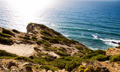 Dinosaur footprints in Portugal