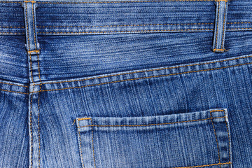 The image of textures with pockets of blue denim fabrics for the background, patterns and...