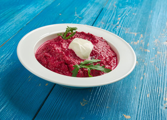 Beet Yogurt Dip