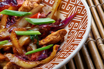 Chicken and Chinese Vegetable Stir-Fry