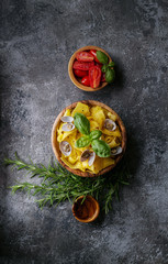 Home made tagliatelle