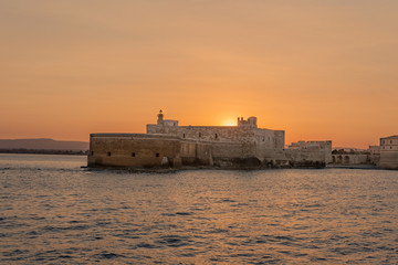 Obraz premium Fortress Maniace in Syracuse Sicily