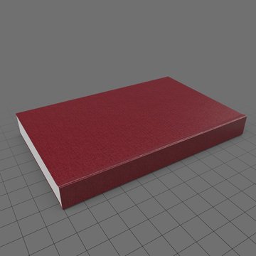 Red Hardcover Book