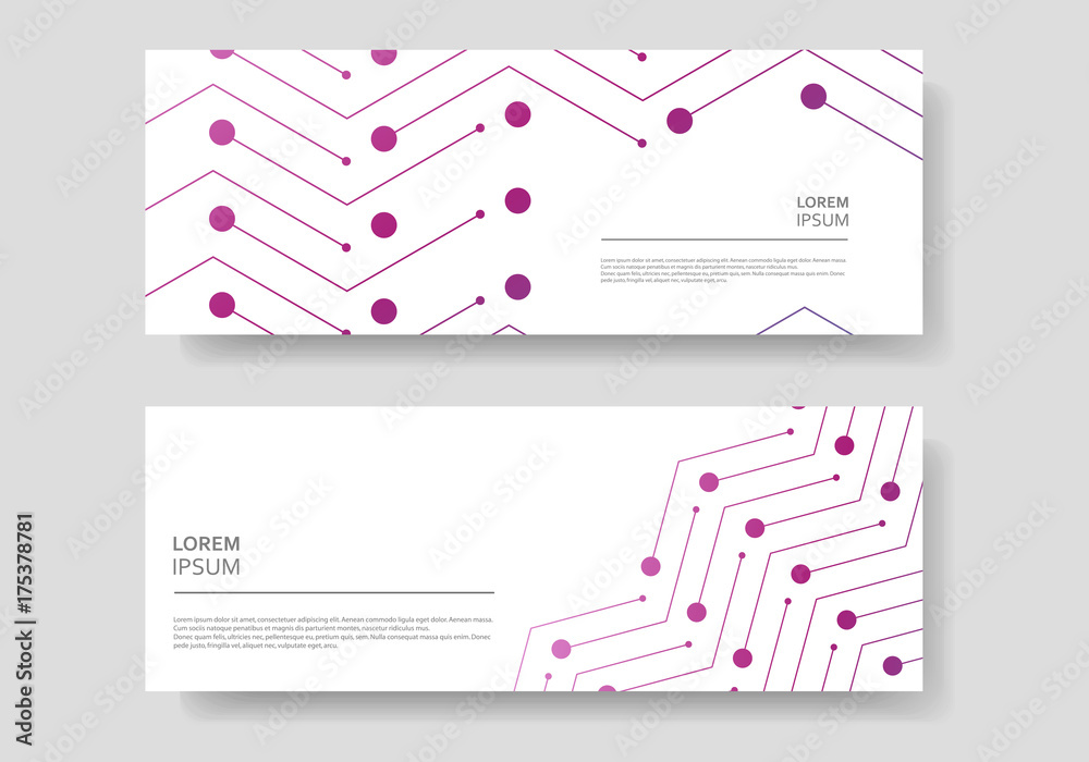 Aufkleber Modern vector pattern. Repeating geometric tiles with dotted and line