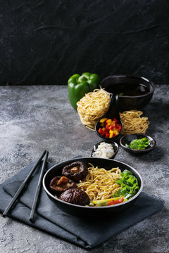 Asian vegan noodles