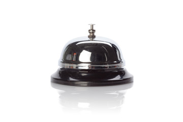 Service bell isolated white background