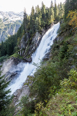 Fototapeta na wymiar Waterfalls Krimml