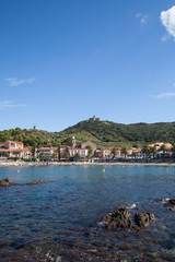 Fototapeta na wymiar Collioure ville touristique