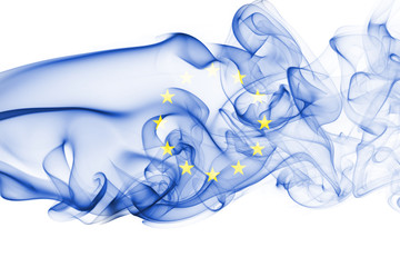 Eu smoke flag, european union