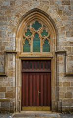 Fototapeta na wymiar Kirchen Tür 