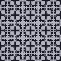 Vintage ornamental seamless pattern. Template for design. Vector illustration eps10