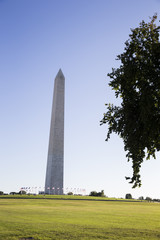 Obraz premium Washington Monument in the afternoon in Washington District of Columbia