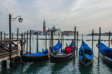 Obraz na płótnie Canvas Amazing view on the beautiful Venice, Italy.