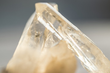 Quartz cristal rock detail