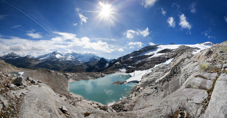 Ein Gletschersee am Stubacher Sonnblick