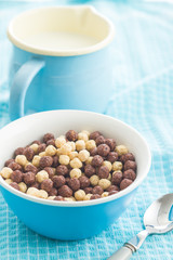 Breakfast cereal balls.