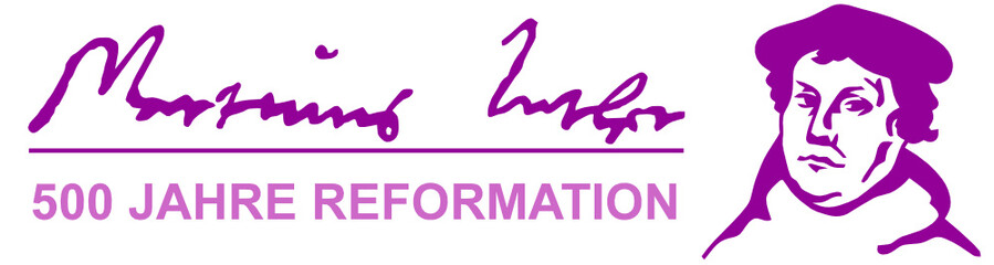 martin luther signatur - 500 jahre reformation