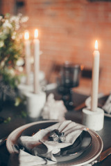 wedding decor and dress the modern bride, stylish European-style wedding